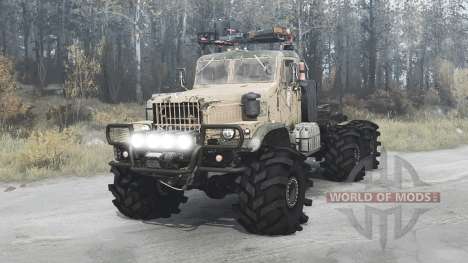 KrAZ 258Б 1977 for Spintires MudRunner