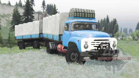 ZIL 130 4x4 for Spin Tires