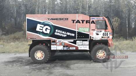 Tatra T815 4x4 Dakar for Spintires MudRunner