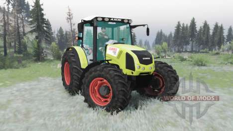 CLAAS Axos 330 for Spin Tires
