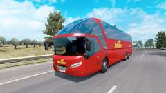Bus traffic v4.1 for Euro Truck Simulator 2