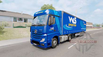 Painted truck traffic pack v5.6 for Euro Truck Simulator 2