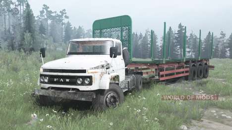 FAW Jiefang for Spintires MudRunner