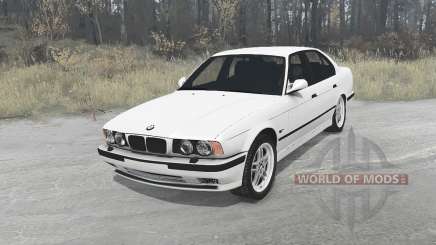 BMW 525iX sedan (E34) 1991 for MudRunner