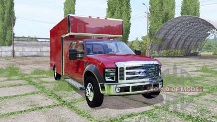 Ford F-450 Super Duty utility truck for Farming Simulator 2017
