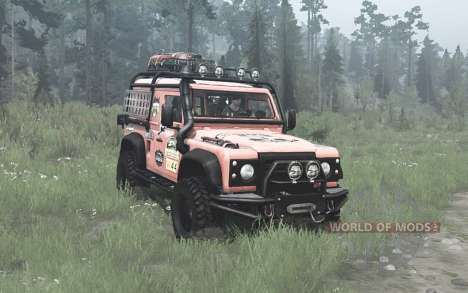 Land Rover Defender for Spintires MudRunner