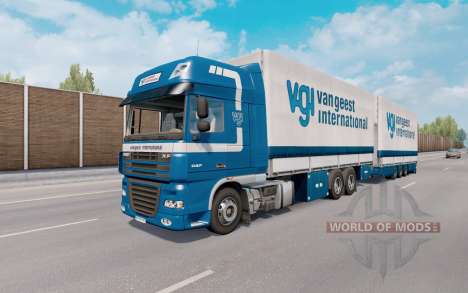 Tandem truck traffic for Euro Truck Simulator 2