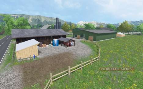 Vogelsberg for Farming Simulator 2015