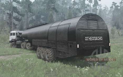 Ural 44202 for Spintires MudRunner