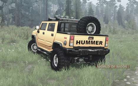 Hummer H2 for Spintires MudRunner