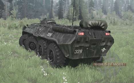 BTR 80 for Spintires MudRunner