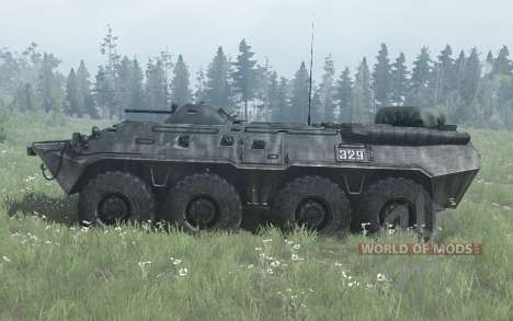 BTR 80 for Spintires MudRunner