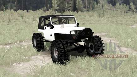 Jeep Wrangler (YJ) crawler for MudRunner