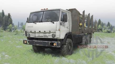 KamAZ-5320 6x6 for Spin Tires