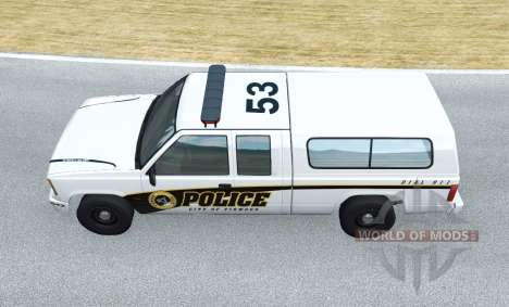 Gavril D-Series Firwood Police Department for BeamNG Drive