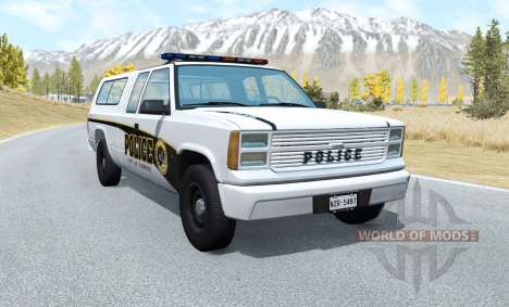 Gavril D-Series Firwood Police Department for BeamNG Drive