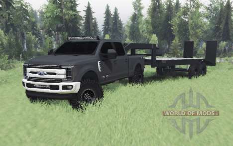 Ford F-350 for Spin Tires