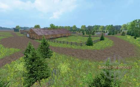 Kolkhoz Zarya for Farming Simulator 2015