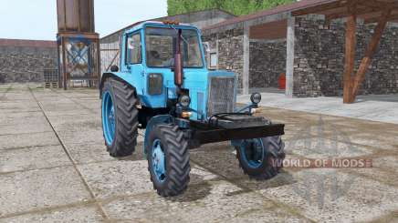 MTZ 80 Belarus light blue for Farming Simulator 2017