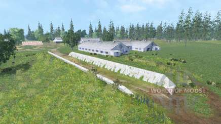 The village Kuray v2.1 for Farming Simulator 2015