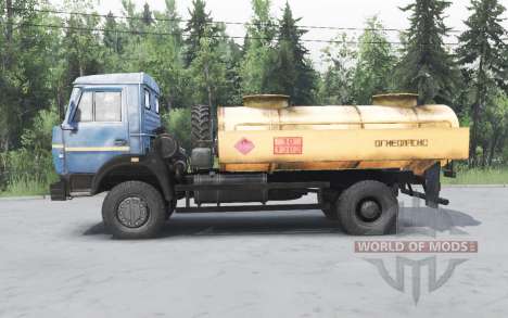 KamAZ 43253 for Spin Tires