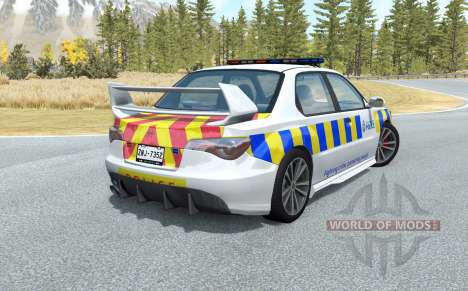 Hirochi Sunburst Greater Manchester Police for BeamNG Drive