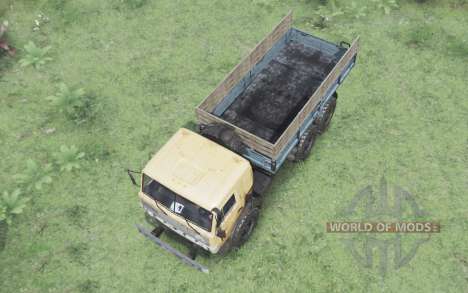 KamAZ 43114 for Spin Tires