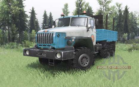 Ural 4320-10 MOE for Spin Tires