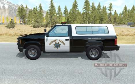 Gavril D-Series California Highway Patrol for BeamNG Drive
