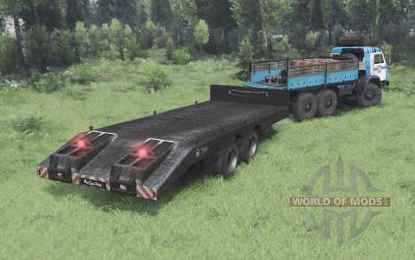 KamAZ 5350 MES for Spin Tires