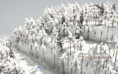 Frogs Snow Mountain for Spintires MudRunner