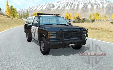 Gavril D-Series California Highway Patrol for BeamNG Drive