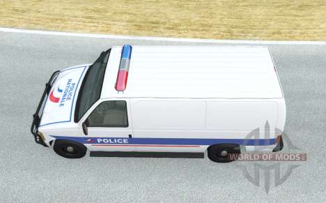 Gavril H-Series Police Nationale for BeamNG Drive