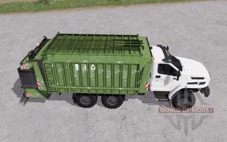 Ural Next to a garbage truck for Farming Simulator 2017