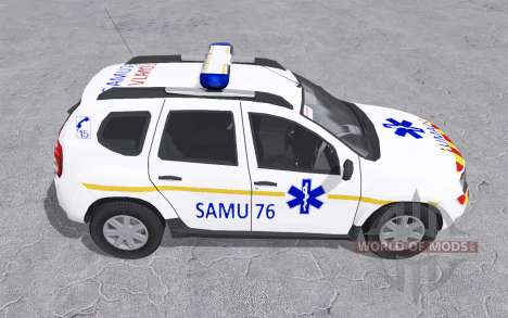 Dacia Duster SAMU for Farming Simulator 2017