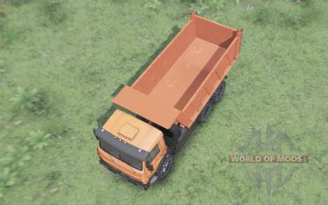 KamAZ 65111 for Spin Tires