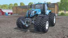 New Holland T8.435 twin wheels for Farming Simulator 2015