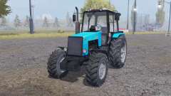 MTZ-1221 Belarus bright blue for Farming Simulator 2013