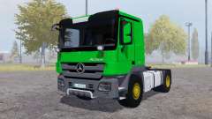 Mercedes-Benz Actros (MP3) green for Farming Simulator 2013