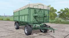 Krone Emsland grayish lime green for Farming Simulator 2017