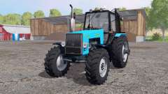 MTZ Belarus 1221В bright blue for Farming Simulator 2015