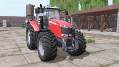 Massey Ferguson 7726 wheels with weights for Farming Simulator 2017