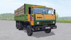 KamAZ 55102 with a trailer v1.2 for Farming Simulator 2017