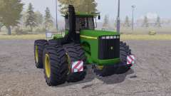 John Deere 9400 twin wheels for Farming Simulator 2013