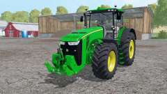 John Deere 8370R interactive control for Farming Simulator 2015