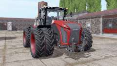 CLAAS Xerion 4500 red for Farming Simulator 2017
