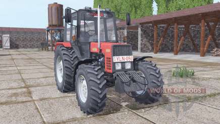 Belarus MTZ 892.2 soft-red for Farming Simulator 2017