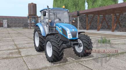 New Holland T4.75 blue for Farming Simulator 2017