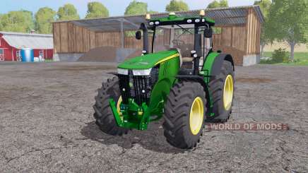 John Deere 7310R twin wheels for Farming Simulator 2015