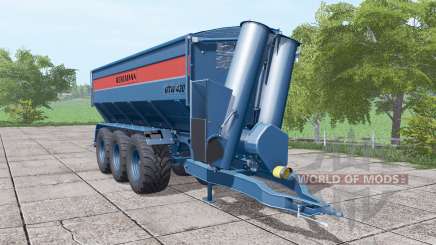 BERGMANN GTW 430 dark blue for Farming Simulator 2017